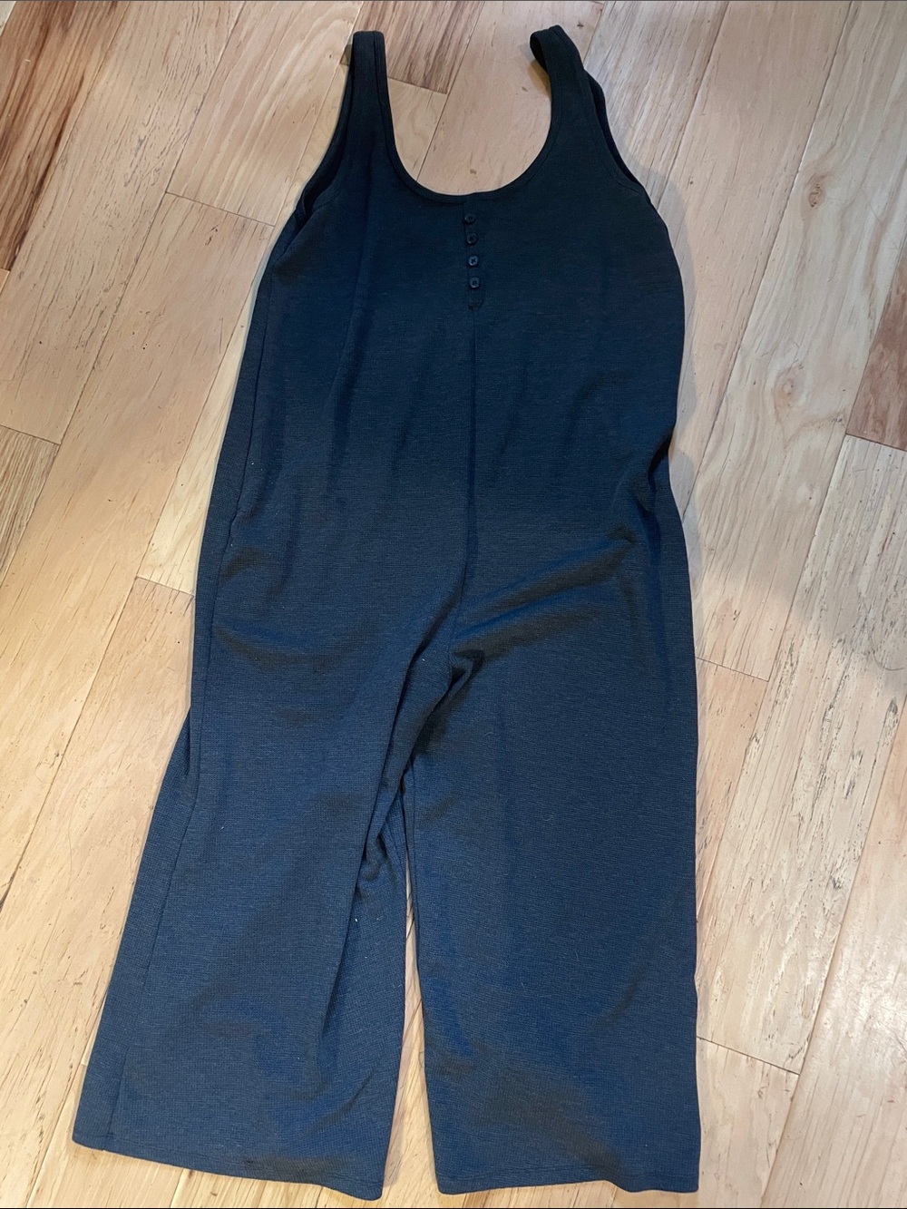 Tommy John Sleeveless Wide-Leg Romper